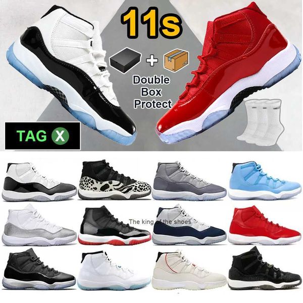 

11 11s basketball shoes sneakers space jam cap and gown man woman mens high concord platinum tint barons legend blue 25th anniversary low