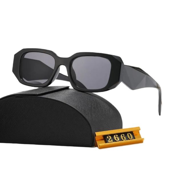 

Brand Designer Sunglasses Croissant Stereoscopic crack OPR 13ZS Vintage Ladies Symbole signature Irregular Square Sun Glasses Party Shades Eyewear with box PW2Q