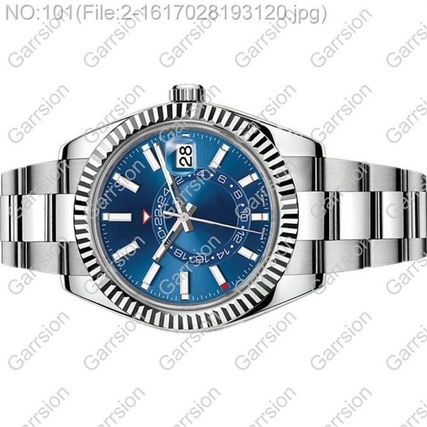 

fashion aaa automatic mechanical watches sky watch mens watches stainless steel gold watchs designer for man300n, Slivery;brown