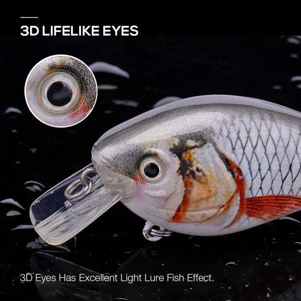 

fishingfishing lures 4.5cm 6g mini minnow wobblers crank fishing lure artificial minnow jerkbait floating hrad lure for trout fishing bait