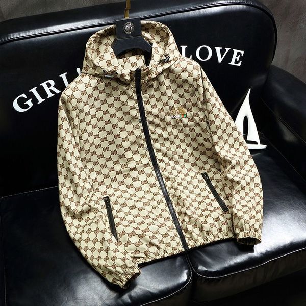 

2023 new fashion men's jackets stylist luxury brand men women hoodies jacket menss highs quality casual outerwear wholesale m-5xl, Black;brown