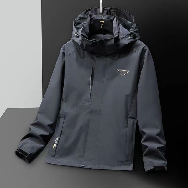

designer mens sweaters men's jackets windbreaker rainproof jacket sweater printing men coat shirt quality round long letter sleeve embr, Black;brown