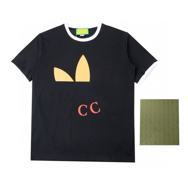 

men's plus tees polos round neck embroidered and printed polar style summer wear with street pure cotton m set shorts tshirt set w122, Black;brown