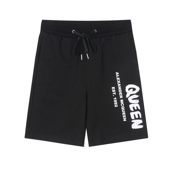 

shorts mens womens designer short pants letter printing strip webbing casual five-point clothes summer beach clothing, White;black