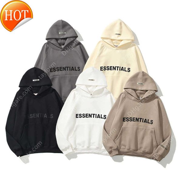 

2023 hoodies men's and women's sweatshirt silicone letter print hoodie fashion hip hop street sweat with tag, Black