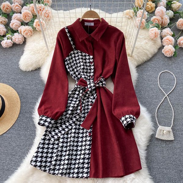

2023 spring french casual dresses sweet girls o-neck flare sleeve embroidered mesh patchowrk printed chiffon ruffles pleated dresses, Black;gray