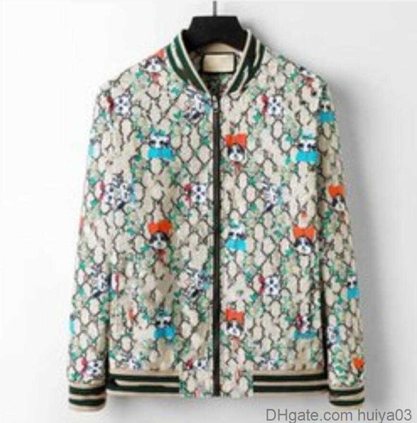 

mens jacket hooded autumn winter style for men women windbreaker coat long sleeves fashion jackets with zippers letters printed outwears hui, Black;brown