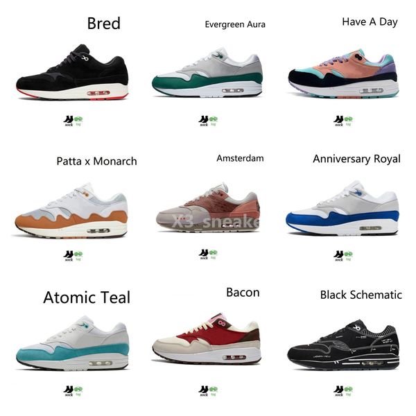 

2022 wholesale atmos 87 anniversary running shoes 1 piet parra premium lunar deluxe watermelon designer sneaker 36-45 x33