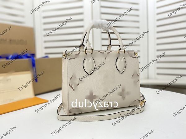 

lvs m45659 onthgo bag small homen mujeres luxury shoulder bags -bicolor purse purse crossbody bolss classic totes m45654 m45779 m45653 lvity