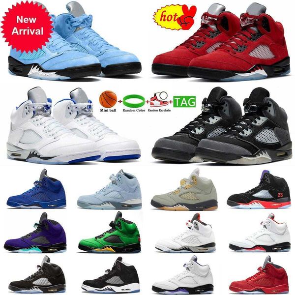 

shoes high jumpman basketball shoes 5 5s university blue men green bean sneakers red suede sports og black metallic trainers oreo size eur 4