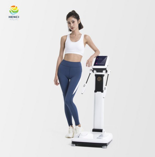 

gym health diagnosis machine ultrasonic height digital smart body fat analyzer scale with wifi for hospital
