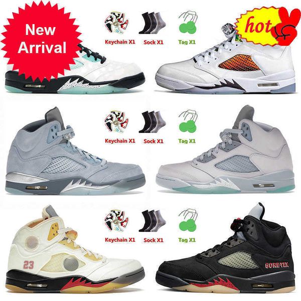 

og 2023 high jumpman men basketball shoes 5 5s v off noir sail bluebird what the dj khaled x metallic gold michigan mens women sports sneake