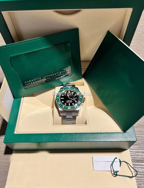 

2023 qc automatic movement watch 41mm kermit starbucks 126610lv, Slivery;brown