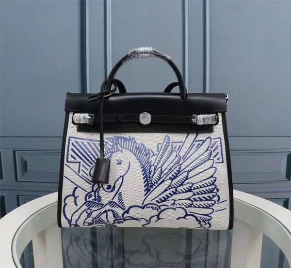 

luxurious bags designer shoulder bags woman handbags h bag birkin 8a quality classic soft cowhide tote genuine leather imported from france