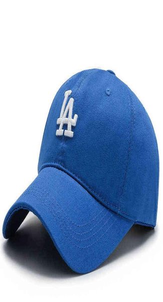 

new arrival baseball cap letter small la embroidered men women couple visor hat outdoor casual bones snapback hip hats cp1084016940, Blue;gray