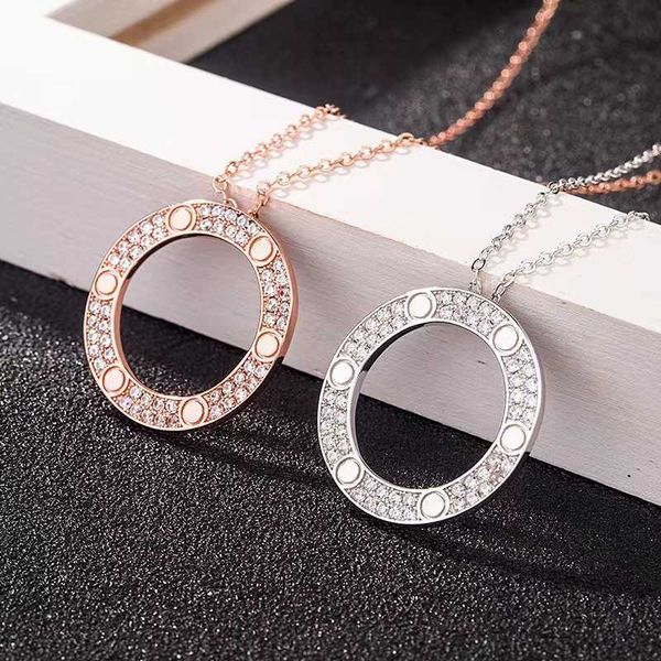 

kajia high edition quality seiko pancake necklace 18k rose gold full set diamond pendant korean cross chain, Silver
