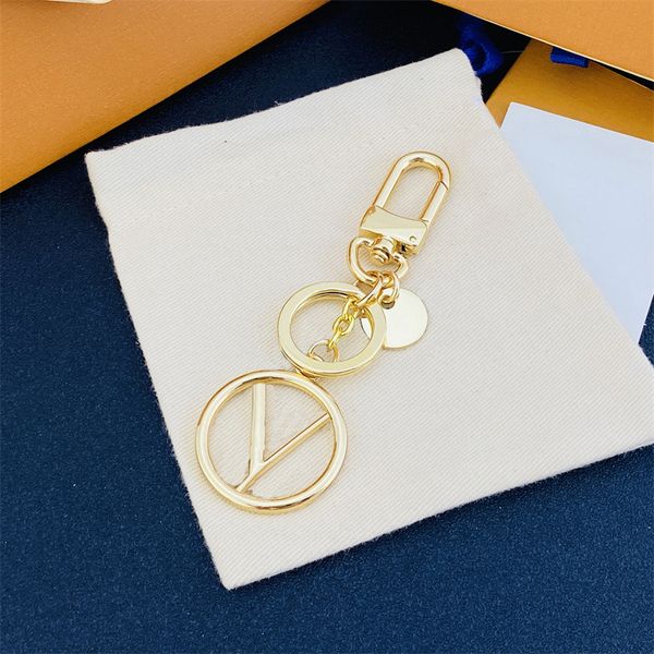 

fashion women keychains luxury designer men's car key chains lanyards bag keyring pendant alloy diamond jewelry l6849, Silver