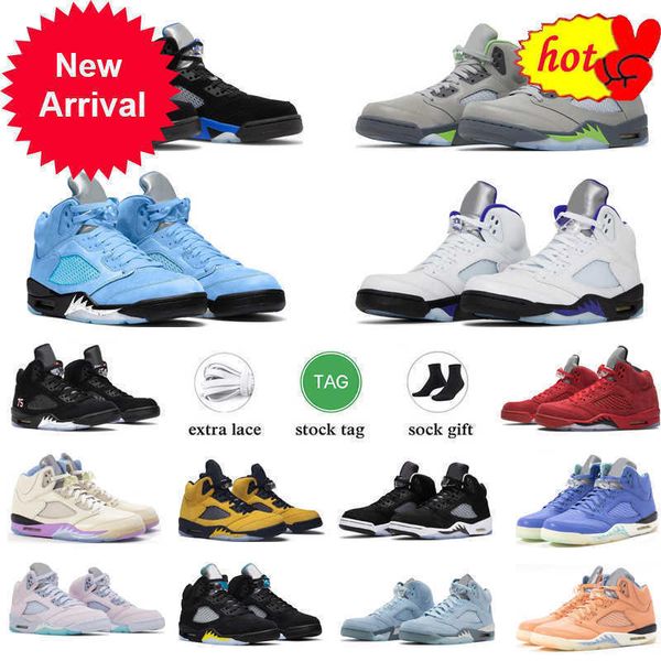 

og 2023 high shoes basketball shoes for men 5s 5 jumpman concord green bean racer blue raging red what the stealth 2.0 shattered backboard m
