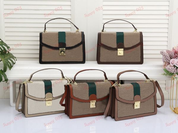 

fashion luxury tote bag designer multi color totes pu leather buckle shoulder bags double layered wallet envelope handbags