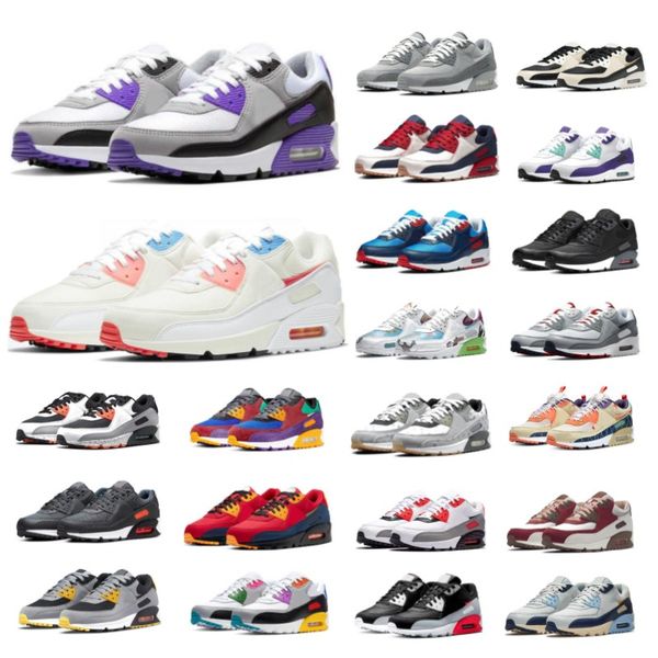 

classic 90 men women running shoes 90s wholesale fashion laser blue obsidian shimmer polka cushion 90s surface breathable mens sneakers