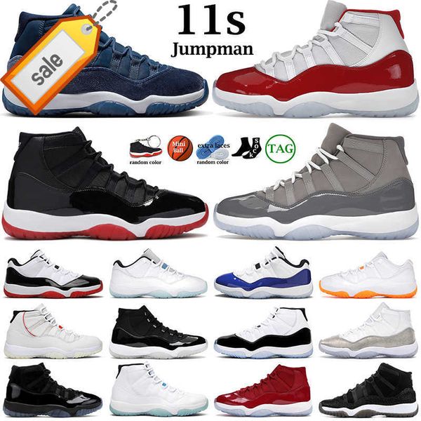 

og mens basketball shoes women 11s 11 cherry midnight navy cool grey concord bred win like 96 platinum tint bright citrus unc pure, Black