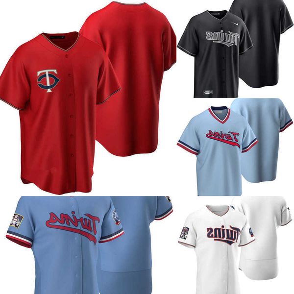

custom jersey mens women youth minnesota''twins''27 ryan jeffers 26 max kepler 19 alex kirilloff 18 kenta maeda baseball, Blue;black