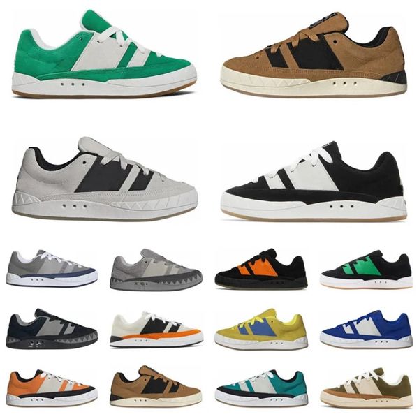 

2023 spring casual shoes designer shark bread shoes mens womens atmos adimatic low suede platform sneakers 1996s returned multiple classic s