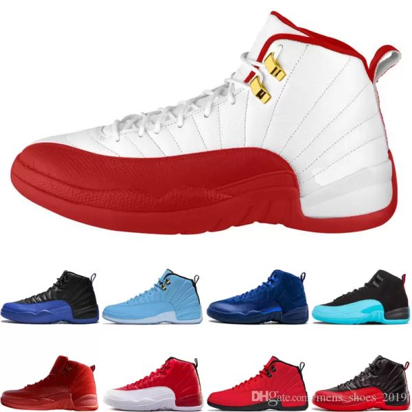 

12 men basketball shoes women 12s cherry cool grey pure violet space jam mens outdoor sports sneakers size 4.5-15.5