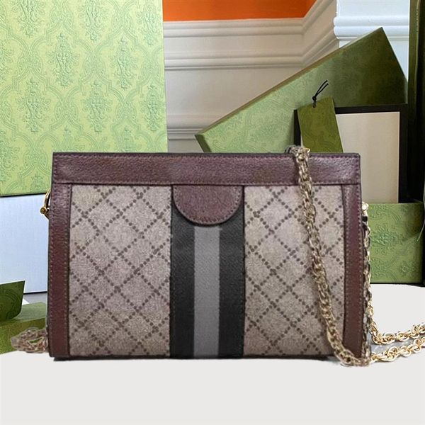 

wallet ophidia chain shoulder crossbody bags luxurys designers handbags purse women fashion shopping bag201r, Red;black