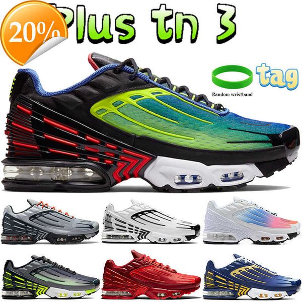 

plus new tn 3 men running shoes white black cool grey navy blue radiant red triple leather bred grey women trainers mens sneakers