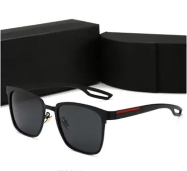 

designer sunglasses fashion sunscreen luxury sunglasses for men women beach shading uv protection polarized glasses trendy gift with box ver, White;black