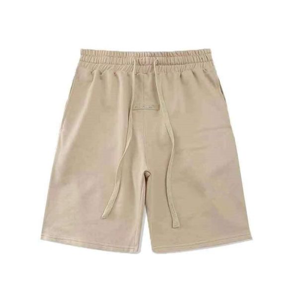 

2023 ess pant mens women designer 21ss reflective shorts casual sports pant loose oversize style drawstring short pants 001, White;black