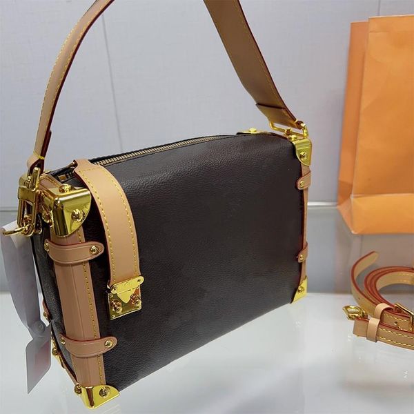 

evening bags designer ladies trunk bag wallet on chain fashion shoulder bags box leather handbags classical handbag crossbody wallets