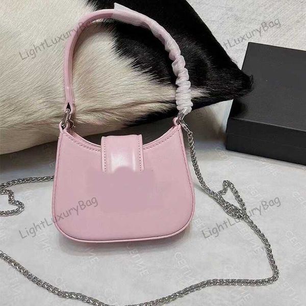 

chain subaxillary bag luxury mirror quality shoulder tote fashion wallets leather handbags women famous brand classic female purses 221226