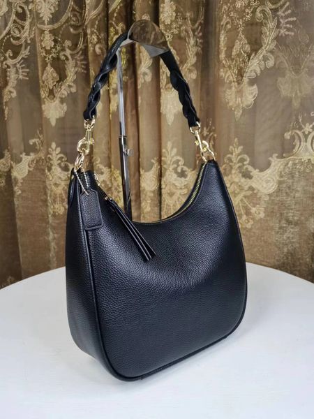 

7A Mirror quality Designer Luxury Hobos Shoulder Bag sling Crossbody Tote bags handbags genuine leather Half Moon wallets Purses 30cm, More option to contact