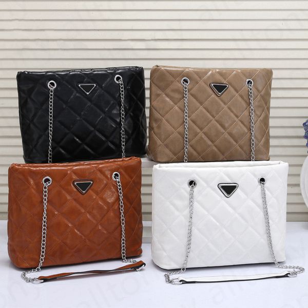 

large capacity bag female parachute wandering pu rhombic chain single shoulder messenger bag purse handbag