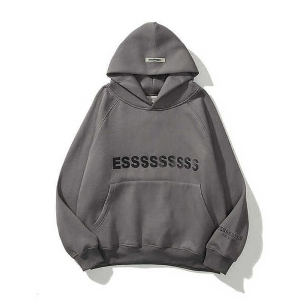 

luxury fashion sweatshirts men's esstion tracksuits letter hoodies men women sportswear hooded pant coat sweater casual pullover coupl, Black