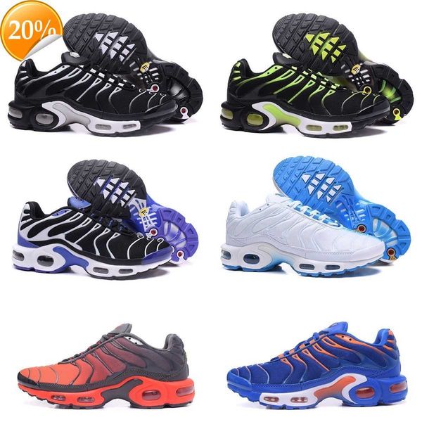 

sandals mens 2023 tn running casual shoes tns og triple black white be true max plus ultra seafoam grey frost teal volt blue crinkled metal