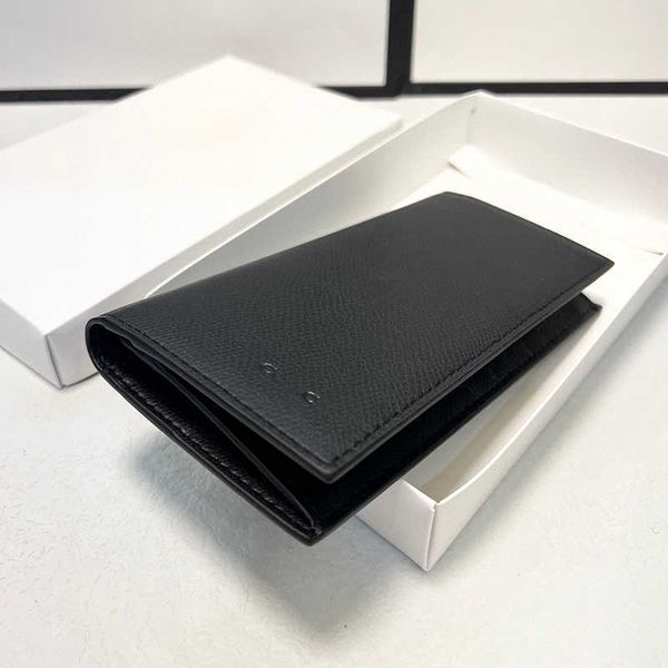 

cobag fashion black business wallet women clutch lady cardholder long designer wallets for men purse card holder designer bag 221226, Red;black