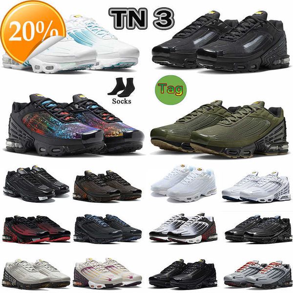 

sandals 2023 quality tns trainers tuned plus tn 3 mens running shoes big size 12 triple white og black royal red unity olive laser blue repe
