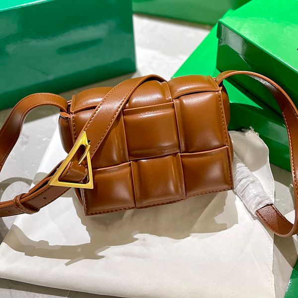 

cassette handbag purse cross body shoulder bag mini genuine leather underarm shopping messenger bags flap plain tofu hobo women wallet handb