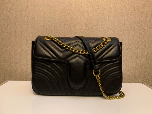 

famous brand women designer shoulder bag leather chain bag cross body pure color womens handbag crossbody bagpurse