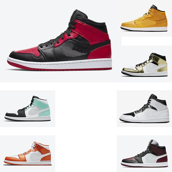 

2023 jumpman 1 basketball shoes mens womens university blue 1s high og grey fog black white shadow college dark forbidden unc gray chicago m