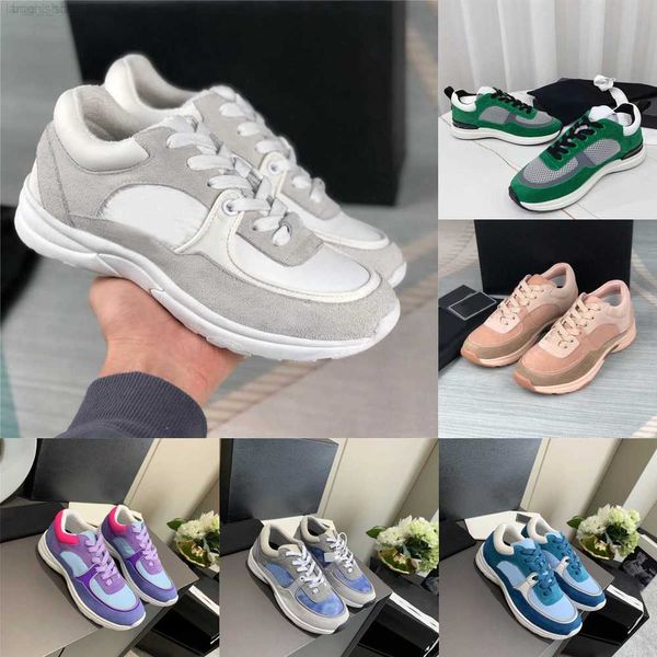 

designer sneakers calfskin casual shoes reflective shoes vintage suede leather trainers all-match stylist sneaker patchwork leisure shoe wit