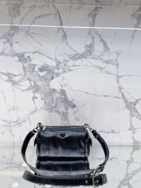 

retro vintage fashion brand luxury bag women design zipper designer handbag tote black leather one shoulder bag crossbody purse 2023 winter