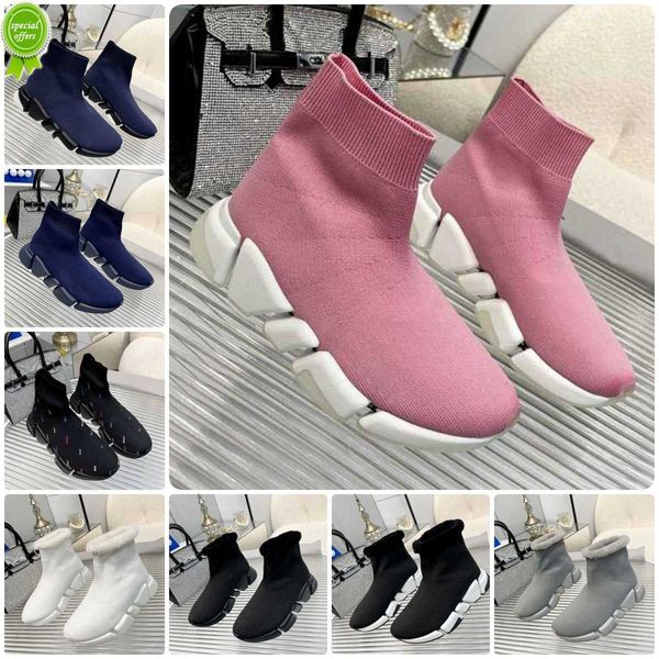 

2023 basketball shoeswith original box socks casual shoes platform men mens woman shiny knit speed 2.0 1.0 trainer runner sneaker sock shoe
