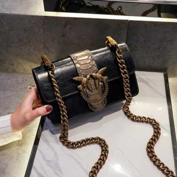 

pinkos designers bags swallow women's high 2021 new gear small chain single shoulder