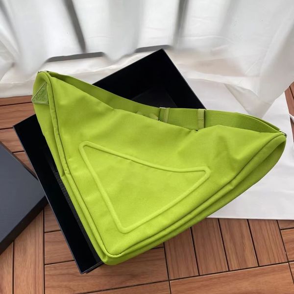 

recycled nylon bag luxurys designers canvas triangle pochette mens shoulder large womens tote famous crossbody belt waist bags strap weekend