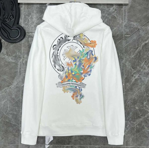 

fashion men's jackets luxury sweatshirts men women classic hoodies zipper hooded sweater designer cross pullover sanskrit hoodie casual, Black