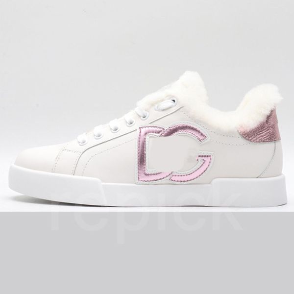 

with box designer shoes chic casual shoes designer luxury white leather calfskin nappa portofino sneakers brands comfort outdoor trainers fp, Black